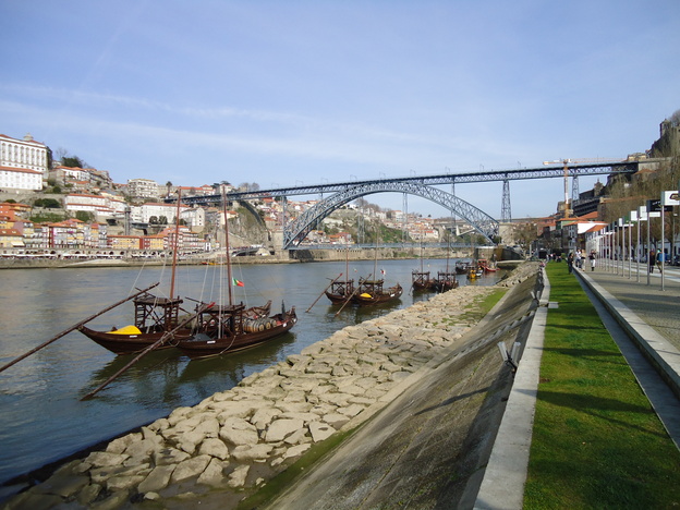 Zona ribeirinha da Cidade do Porto