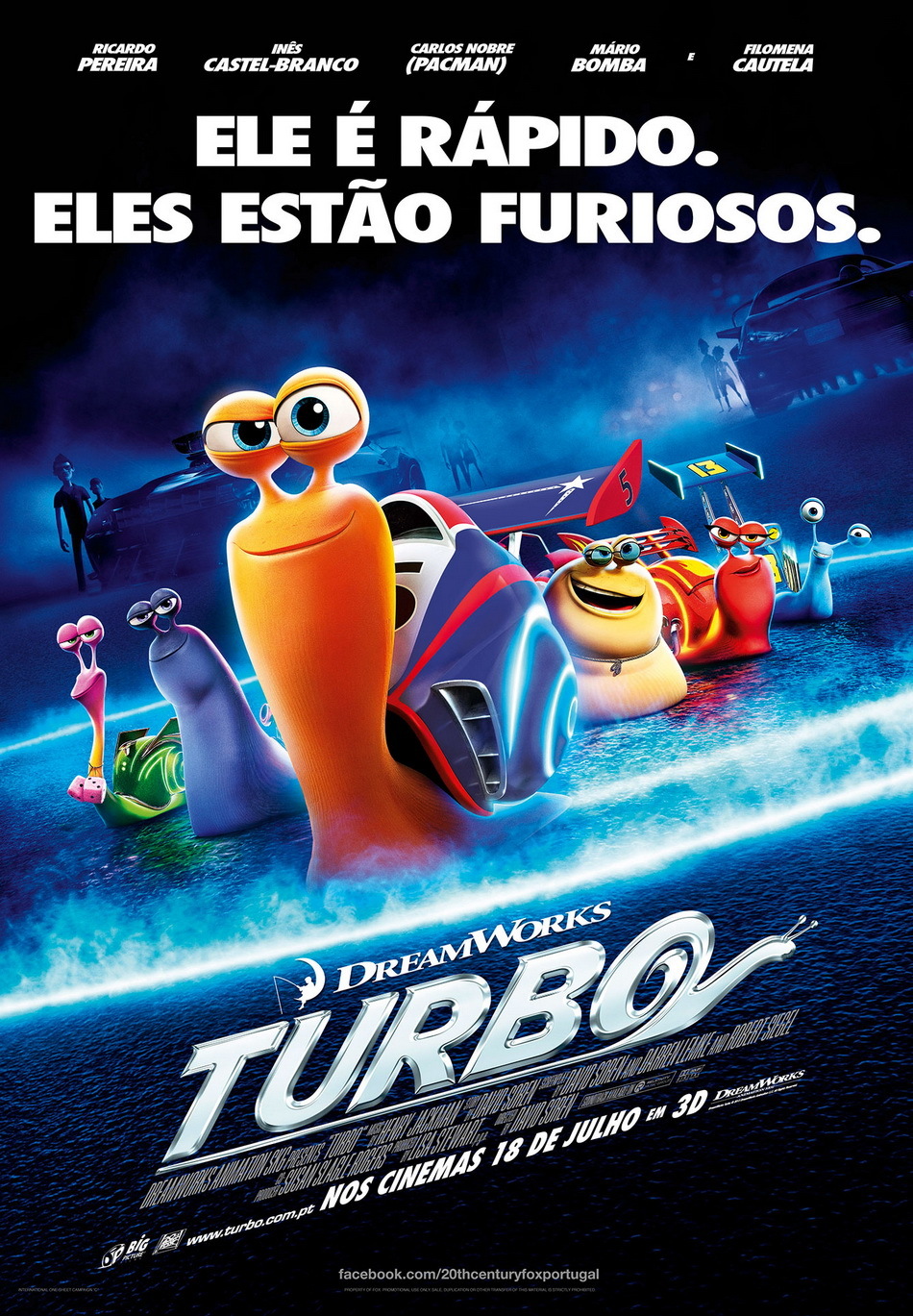 Novo filme Velocidade Furiosa estreia na próxima semana - Turbo