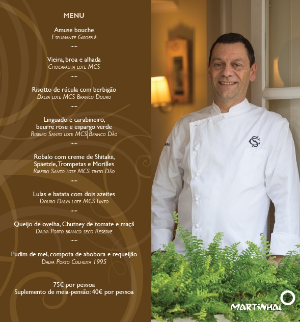 menu chef miguel castro e silva
