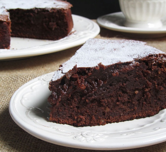 bolo de chocolate e ricotta